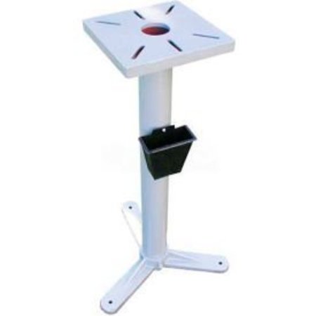 ABS IMPORT TOOLS Pedestal Stand for Bench Grinders, 9-3/4" Square Mounting Surface 80710034